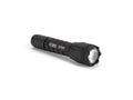 Black 650 Lumens LED Flashlight with Crenellated Bezel Ring P457358