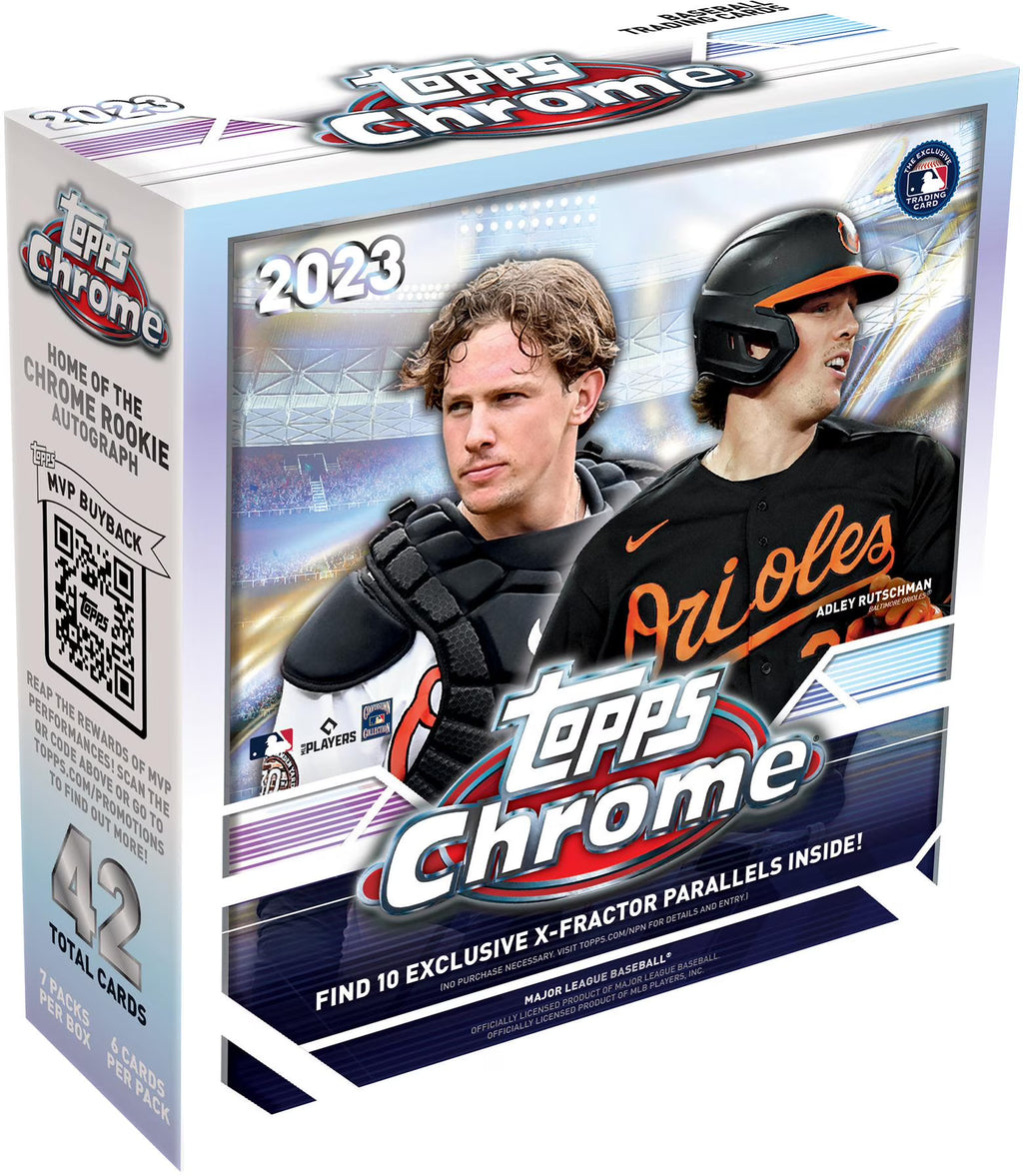 2023 Topps Chrome Baseball Factory Sealed Monster Box Y576028