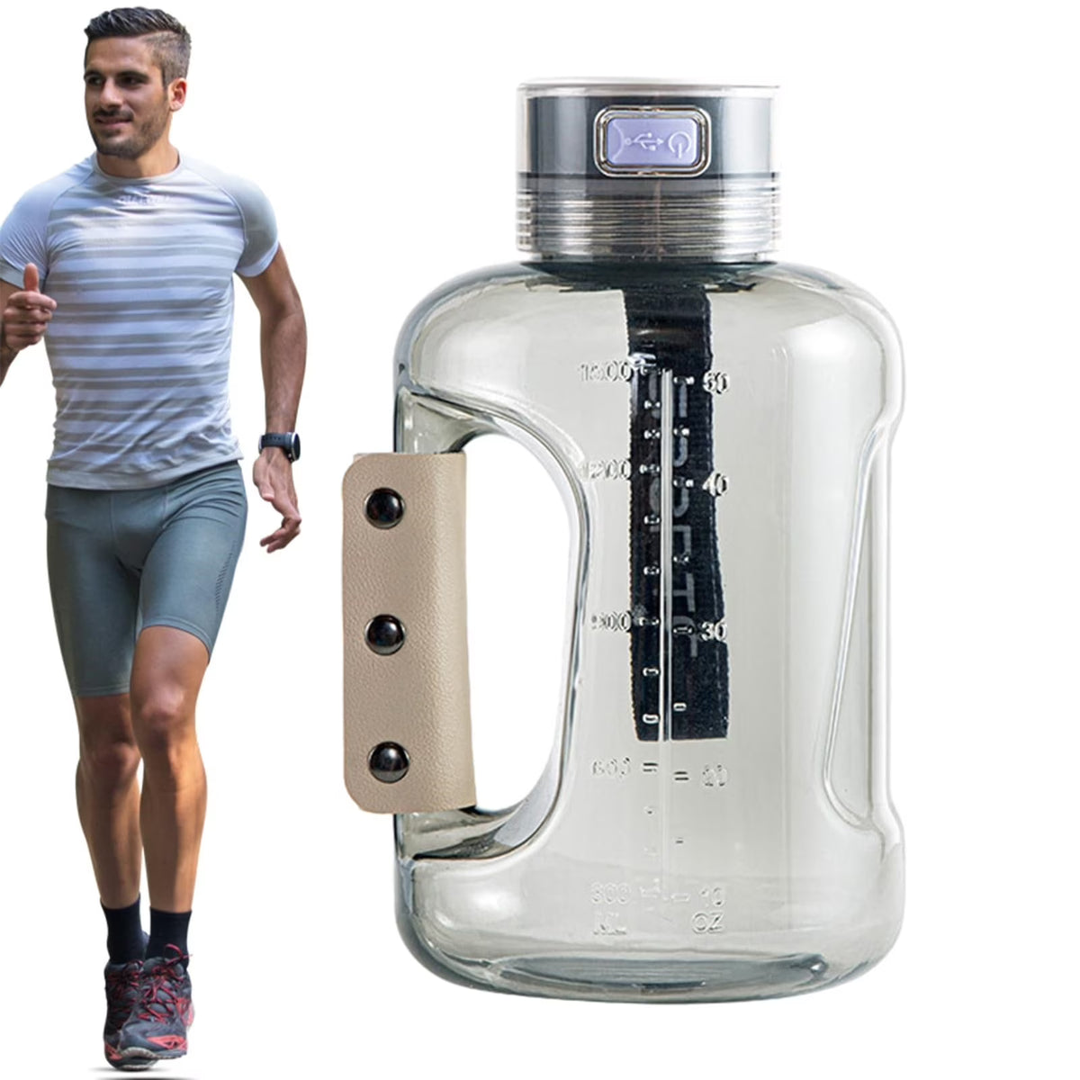 1.5L Portable Hydrogen Water Bottle N39947