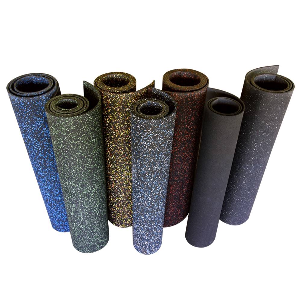 Candy Corn Recycled Rubber Flooring Rolls E8132