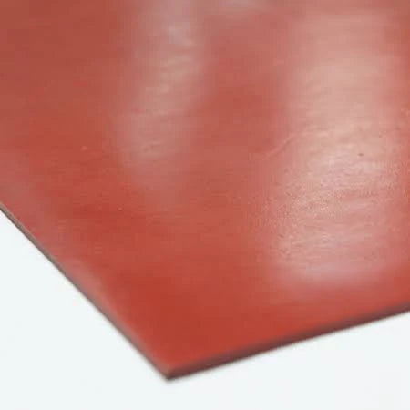 Red SBR Sheet 1/16 x 22 in x 3 ft W x 16 ft L M3485
