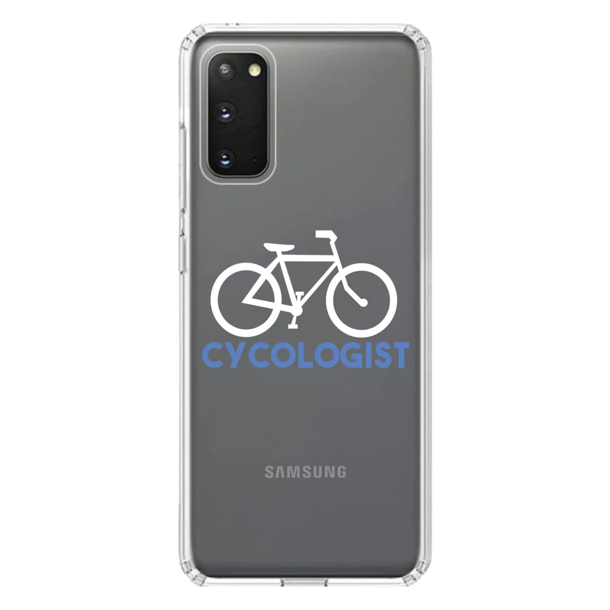 Clear Shockproof Hybrid Case for Galaxy S20 PLUS with Tempered Glass Screen Protector B416
