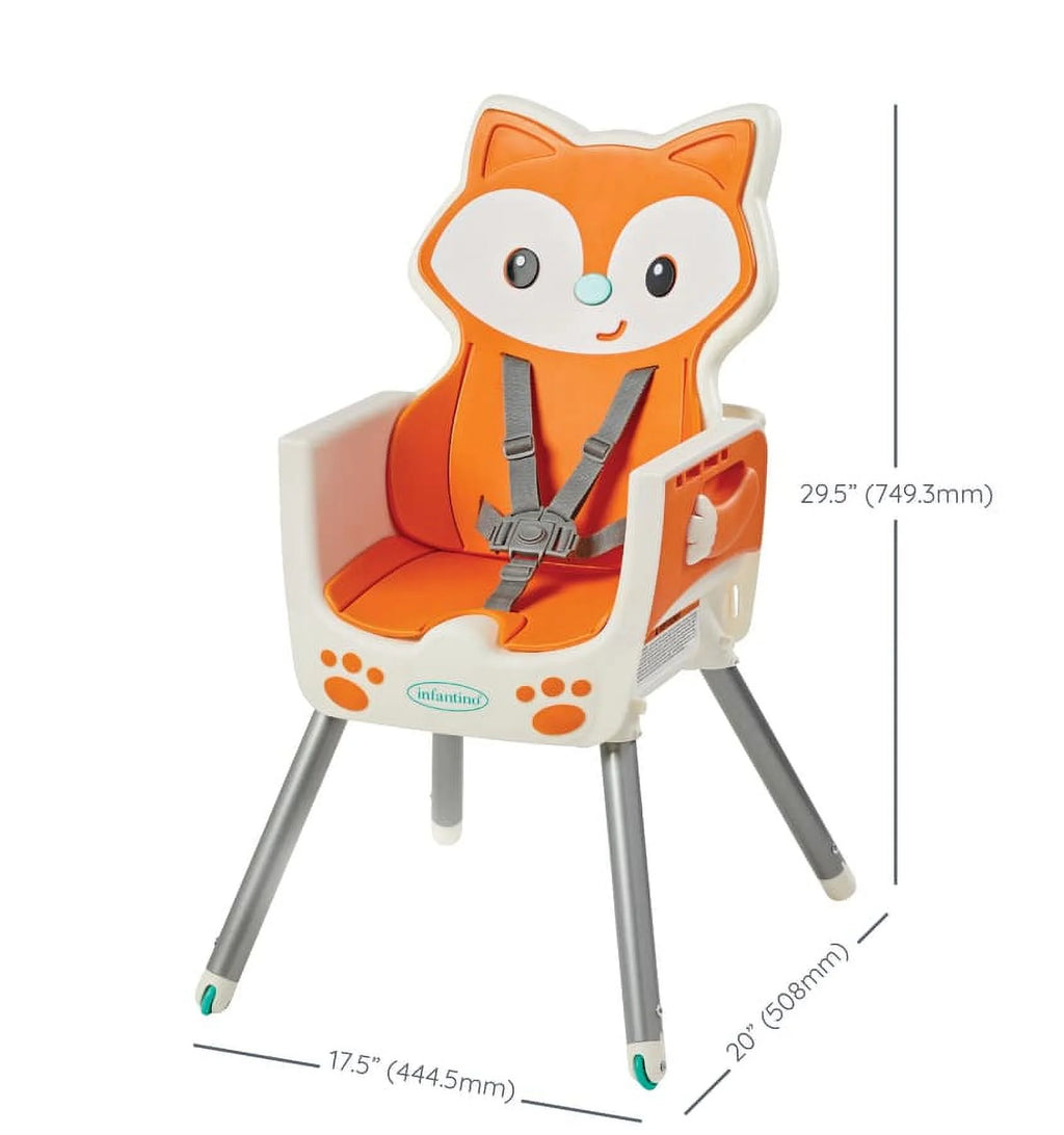 4-in-1 Convertible High Chair W608