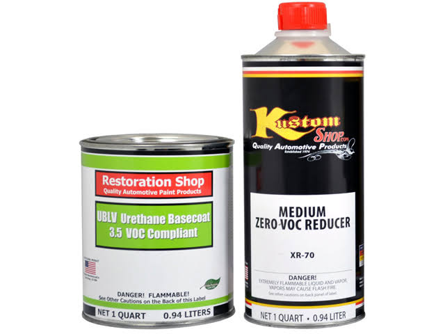 Quart Kit Low VOC Urethane Basecoat Car Auto Paint Kit C187810