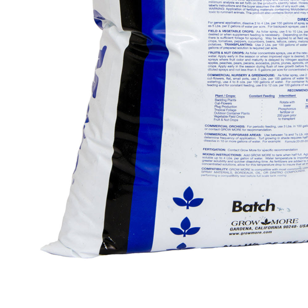 25 lbs Water Soluble 10-52-10 L8439