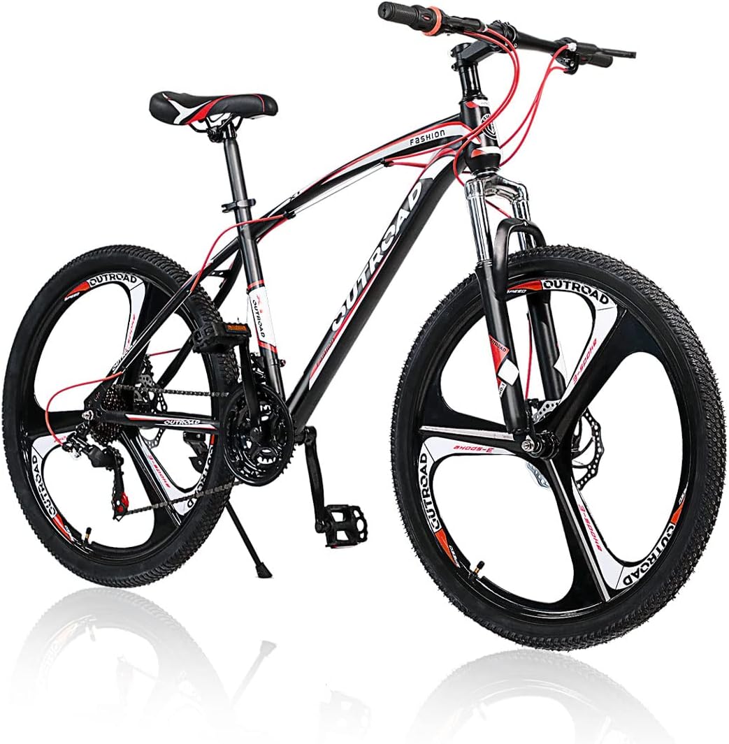 Mountain Bike 26/27.5 inch Wheel 21 Speed Double Disc Brake Bicycle N1265