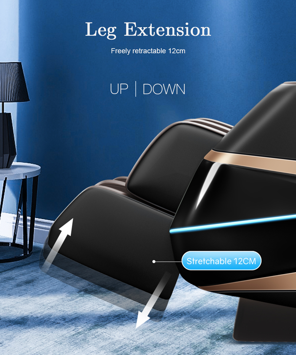 4D Massage Chair with Voice Control, 57" SL Track, Bluetooth G413091