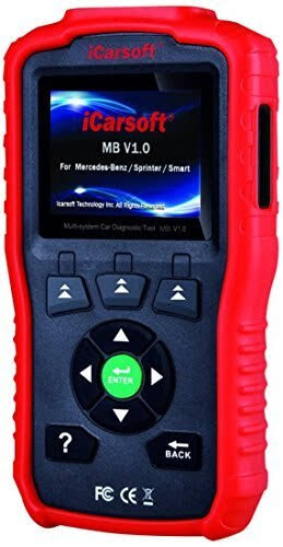 Multi-System Auto Diagnostic Tool with Oil Reset (Red) K857