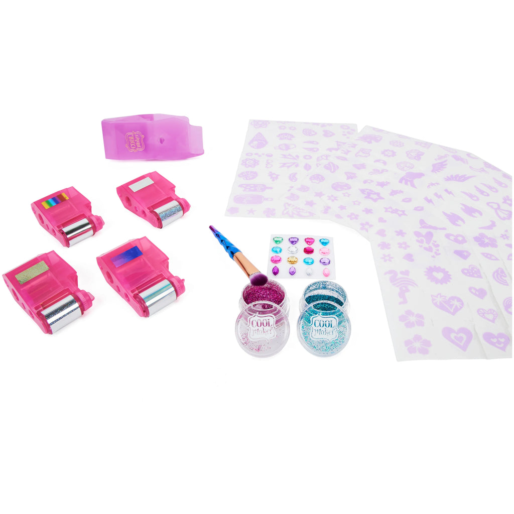 Shimmer Me Body Art with 4 Metallic Foils and 180 Designs U483434