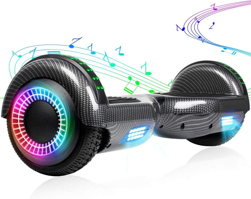 6.5" Two-Wheel Self-Balancing Hoverboard with Bluetooth Speakers and LED Lights S725