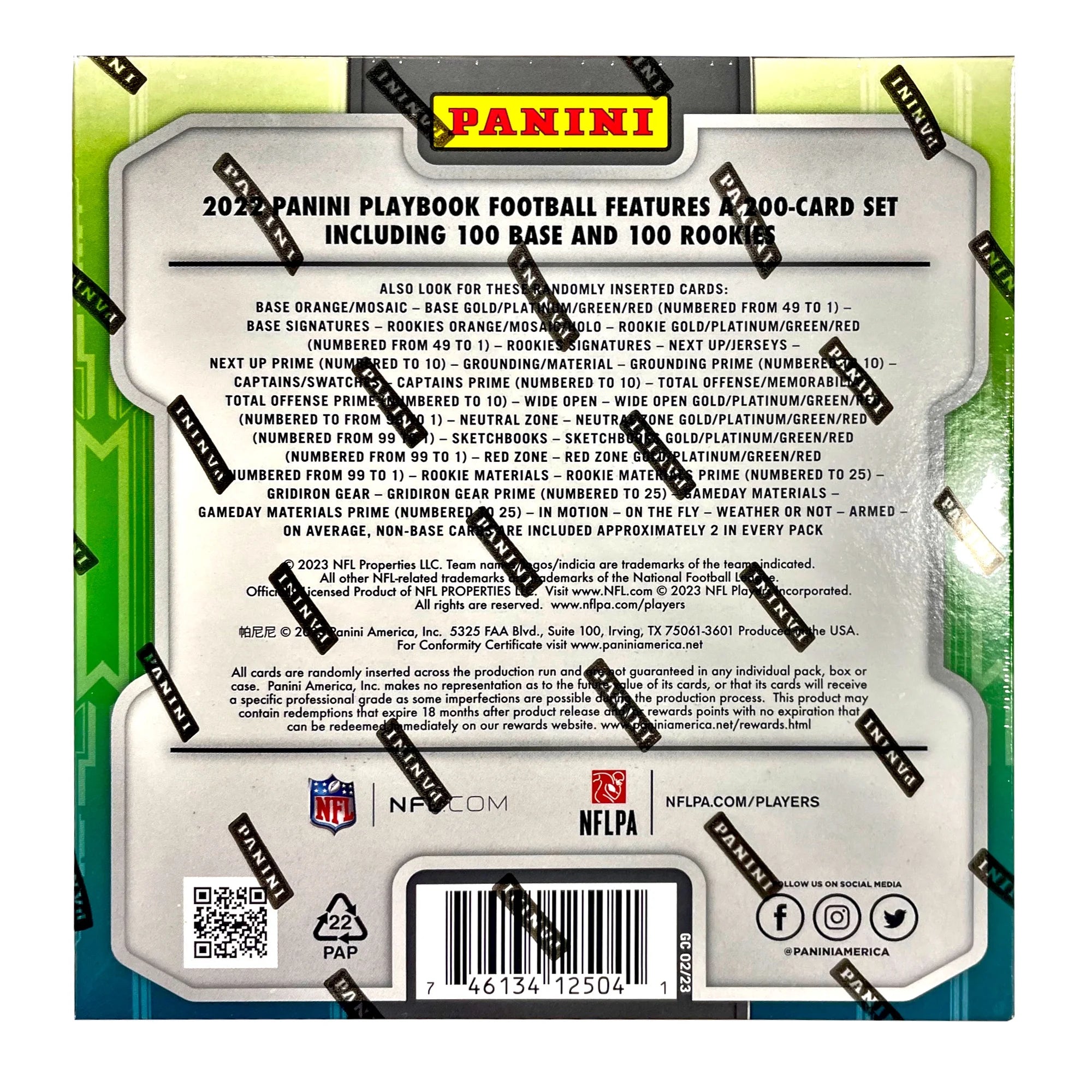 Mega Box NFL Football Trading Cards M3504