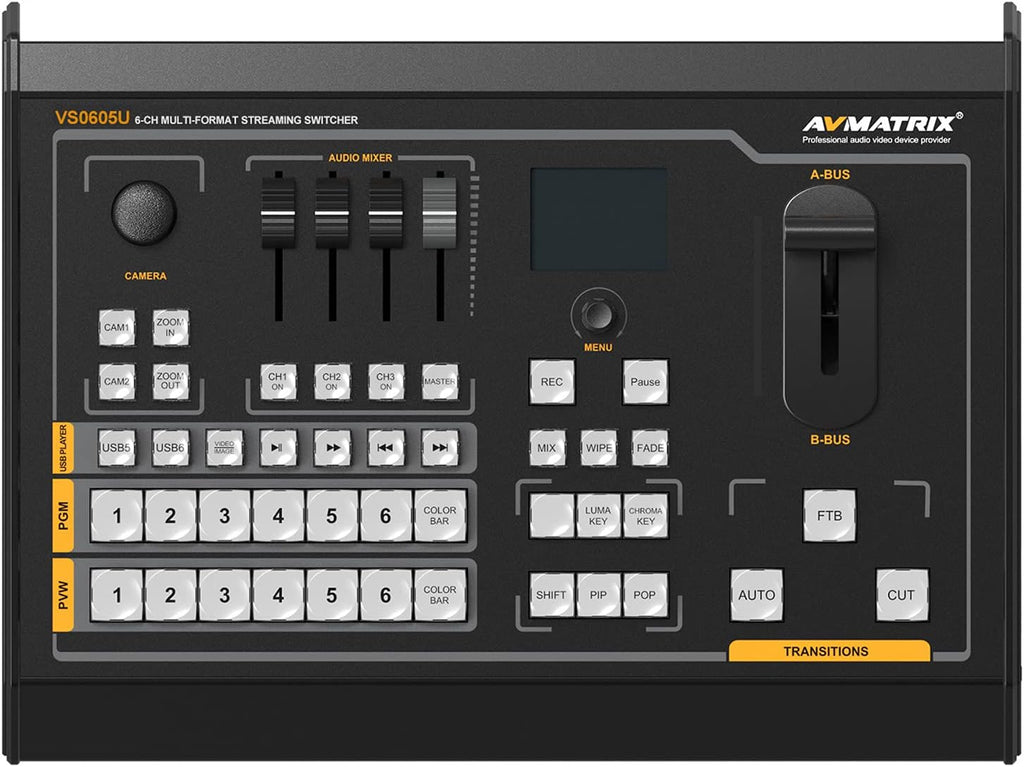 4 x SDI Inputs Video Mixer Switcher USB Output L77574