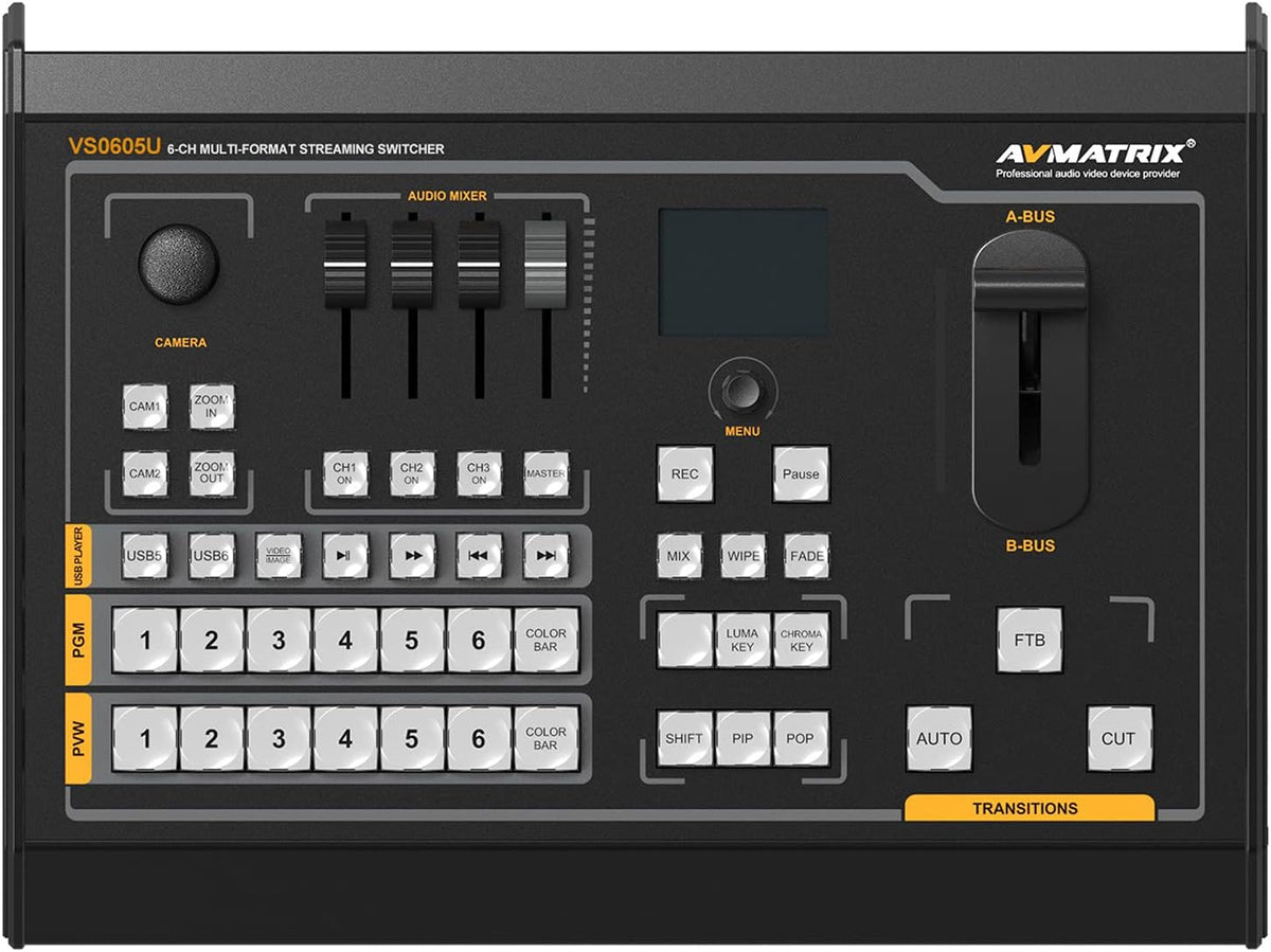 4 x SDI Inputs Video Mixer Switcher USB Output L77574