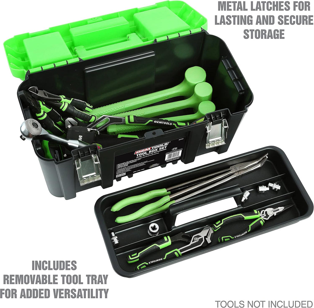 3 Piece Tool Box Set with Removable Tool Tray P14633