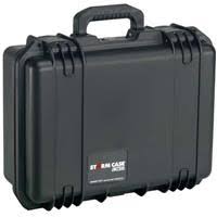 Black Watertight Padlockable Case O16483