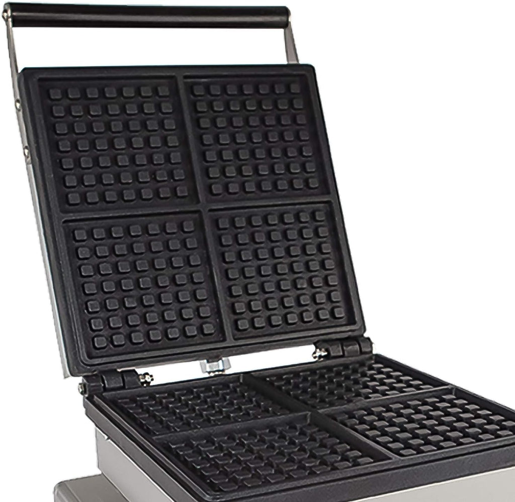 Belgian Waffle Maker, Stainless Steel Nonstick, 110V (4 X Squares) P73268