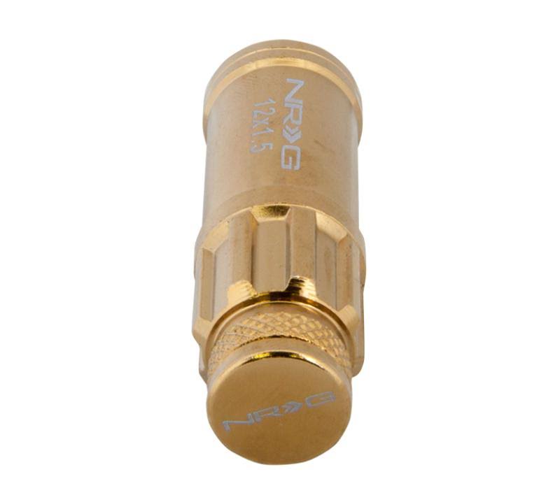 21 PC Chrome Gold Steel Lug Nut Set I71910