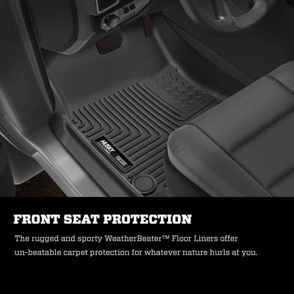 Black Front & 2nd Seat Floor Liners 3 Pcs Q538511