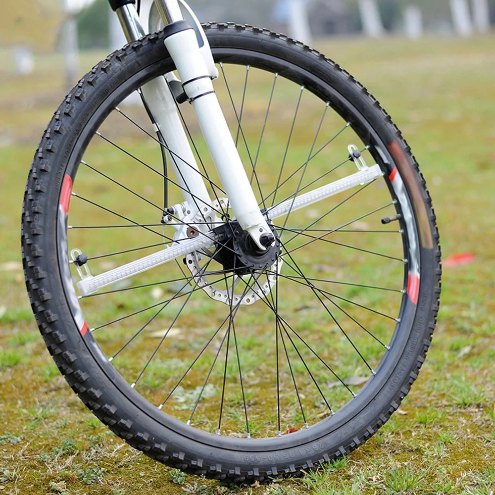 64 LEDs Programmable RGB Bike Spoke Wheel Light H991237