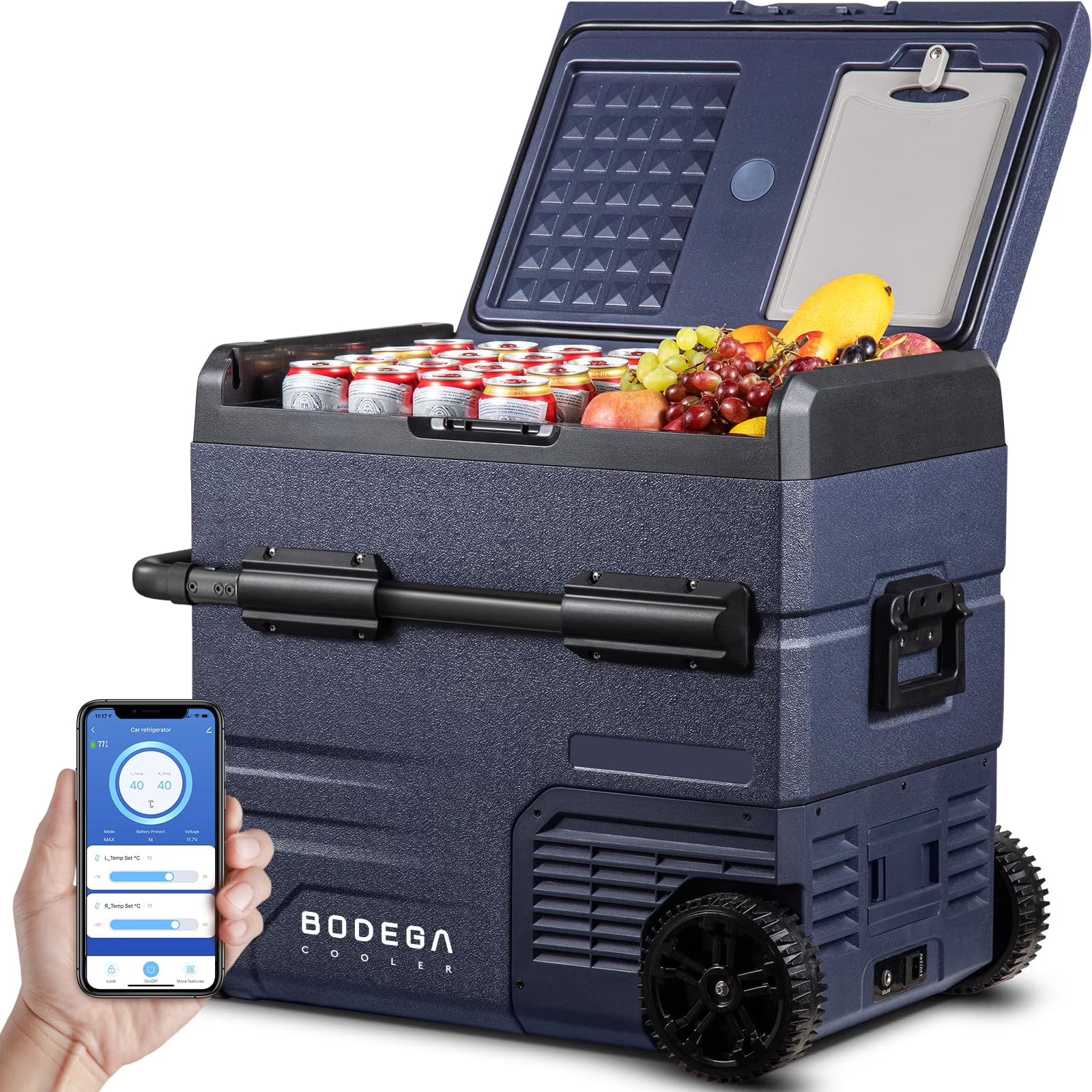12 Volt 24V DC Portable Car Refrigerator Freezer 59 Quart I173209