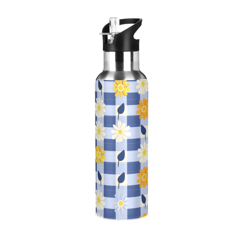 Insulated Stainless Steel Water Bottle with Straw Lid, 20 oz L888