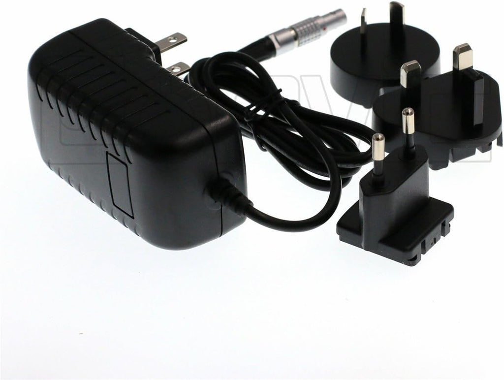 Right Angle 2 Pin to AC Power Adapter Cable with US EU Plugs Z75707