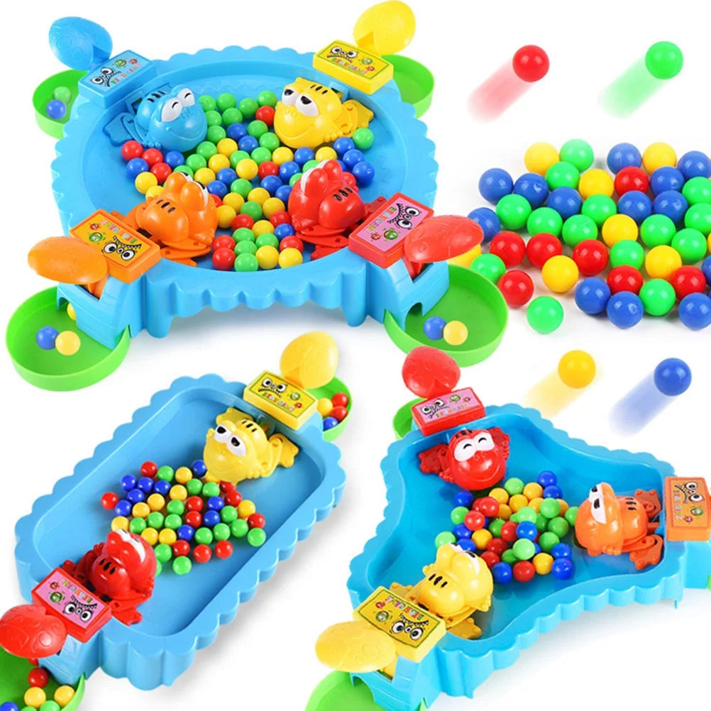 Feeding Froggies Desktop Game (4 Players, 24 Beans) W76317