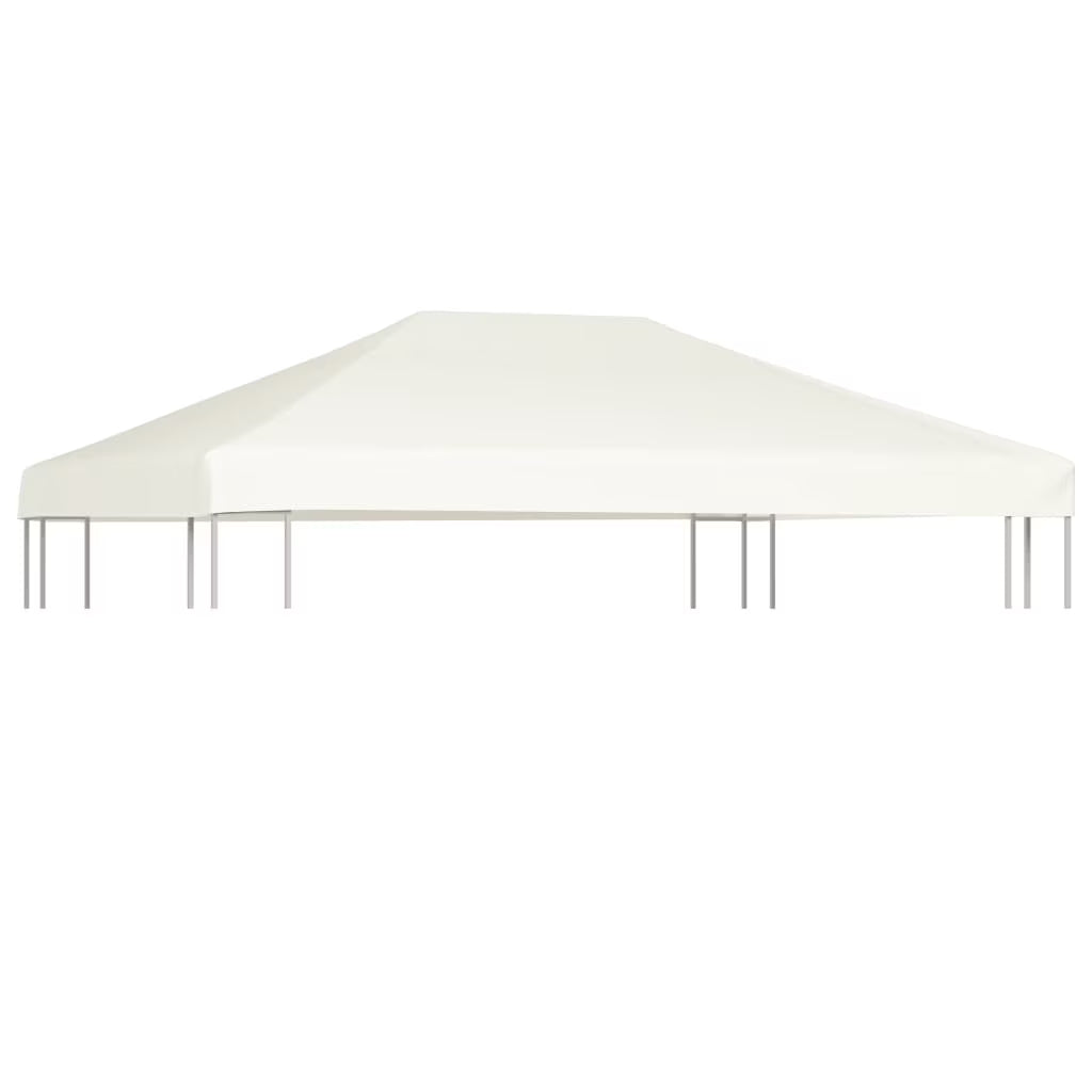 Cream White Gazebo Cover 157.5"x118.1" Z2146