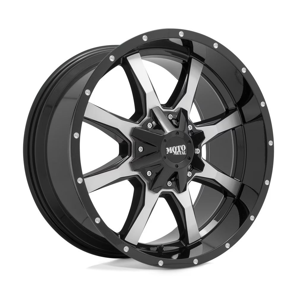 Cast Aluminum Rim 16X8 6X120/5.5 G-BLK MACH L208
