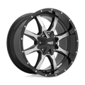 Cast Aluminum Rim 16X8 6X120/5.5 G-BLK MACH L208