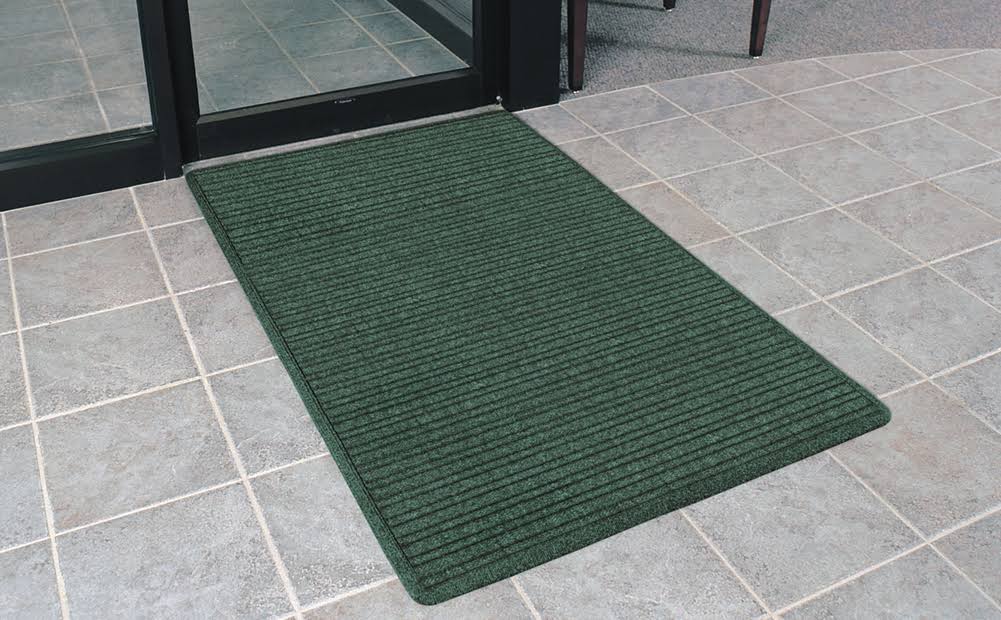 Red Black Carpeted Entrance Mat 3Ft x 5Ft I16028