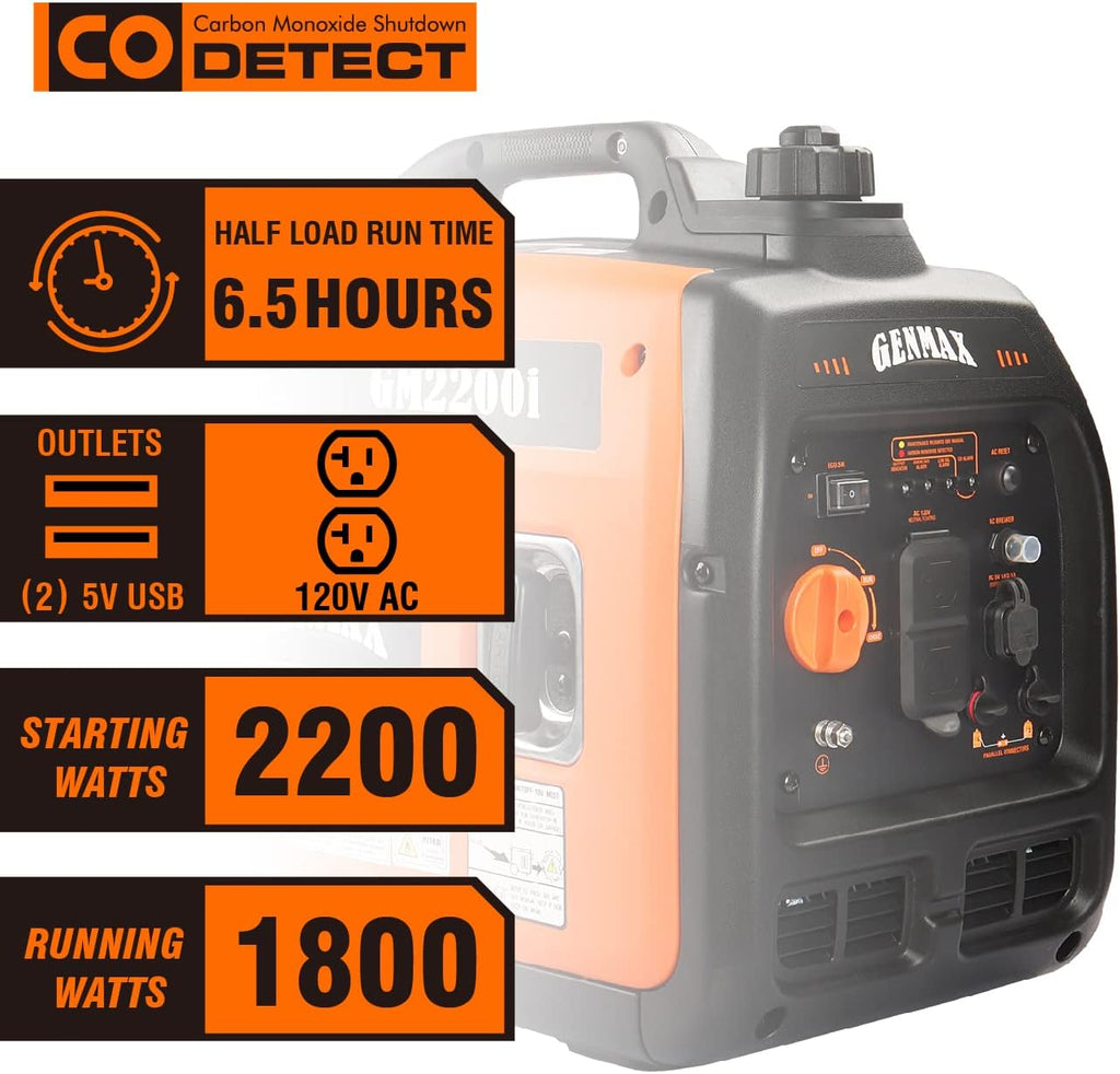 Inverter Generator Gas Powered L236