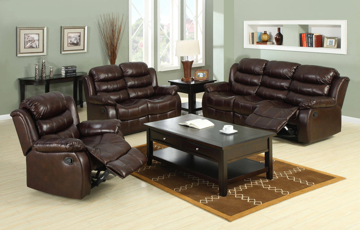 Rustic Brown Recliner T833