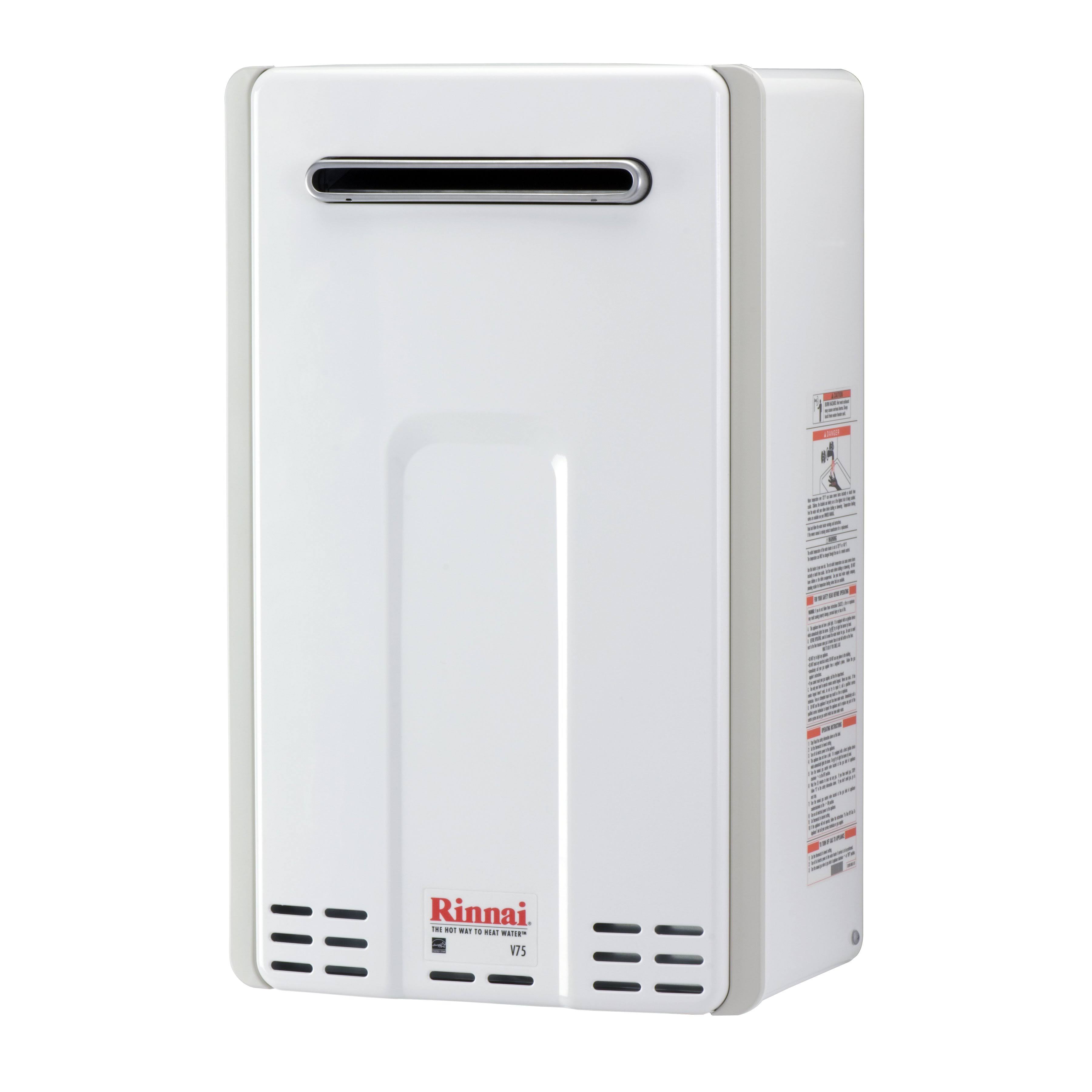 7.5 GPM Outdoor Natural Gas Tankless Water Heater F8074