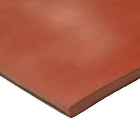 Red SBR Sheet 1/16 x 22 in x 3 ft W x 16 ft L M3485