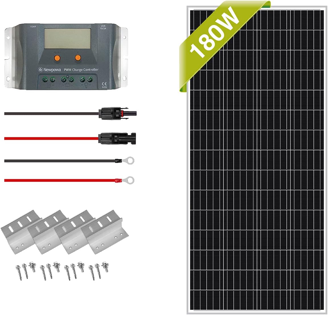180W 12V Monocrystalline Solar Panel E34349