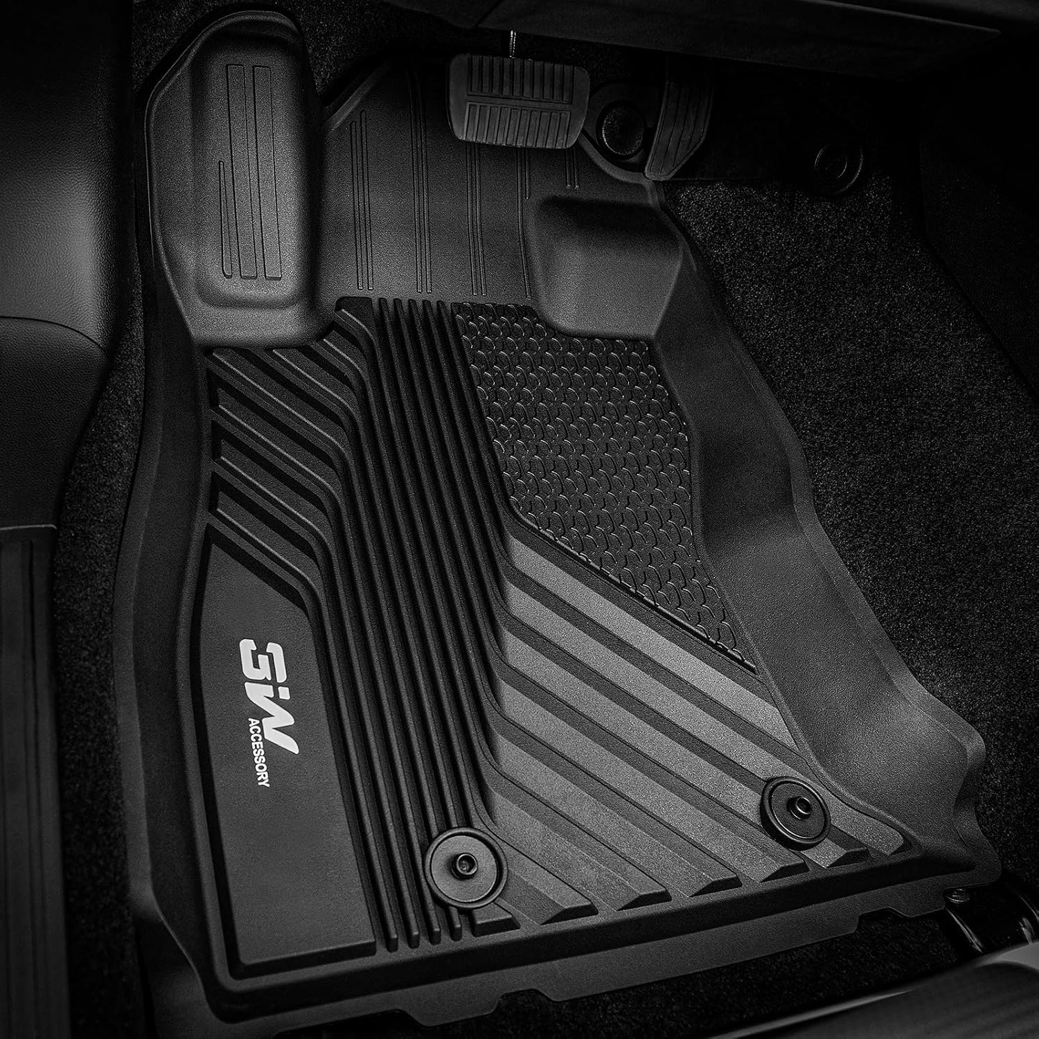 TPE All Weather Custom Fit Floor Liner Black I7423