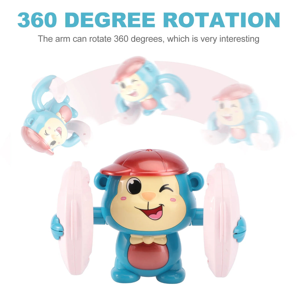 Electric Tumbling Monkey Toy W325