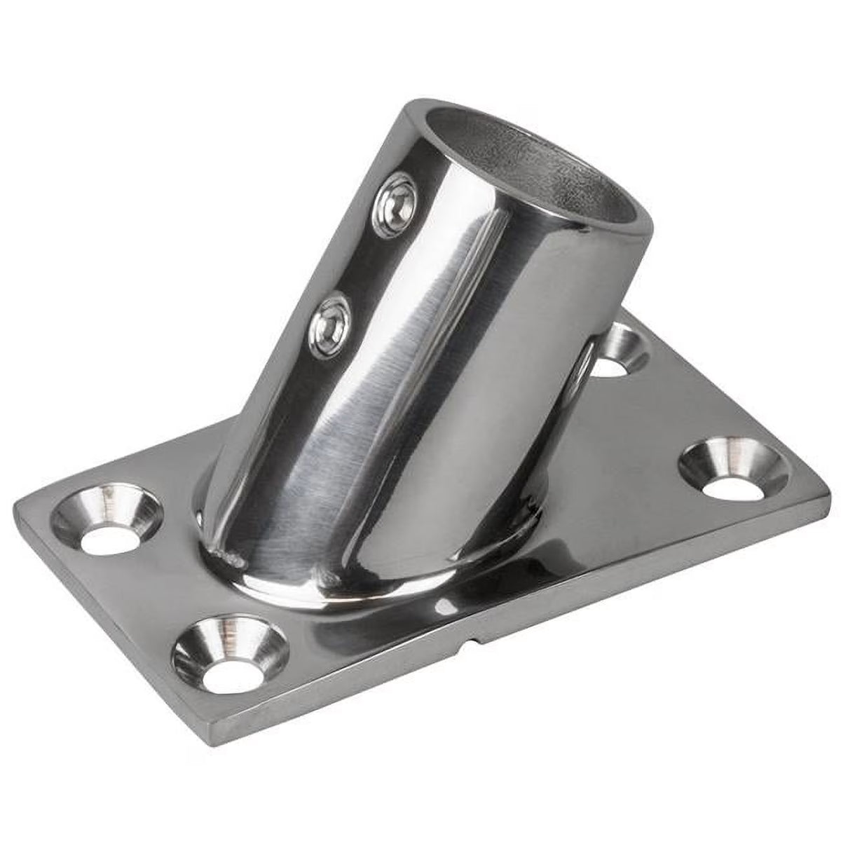 Stainless Steel Rectangular Rail Base Angle 60 deg C208565