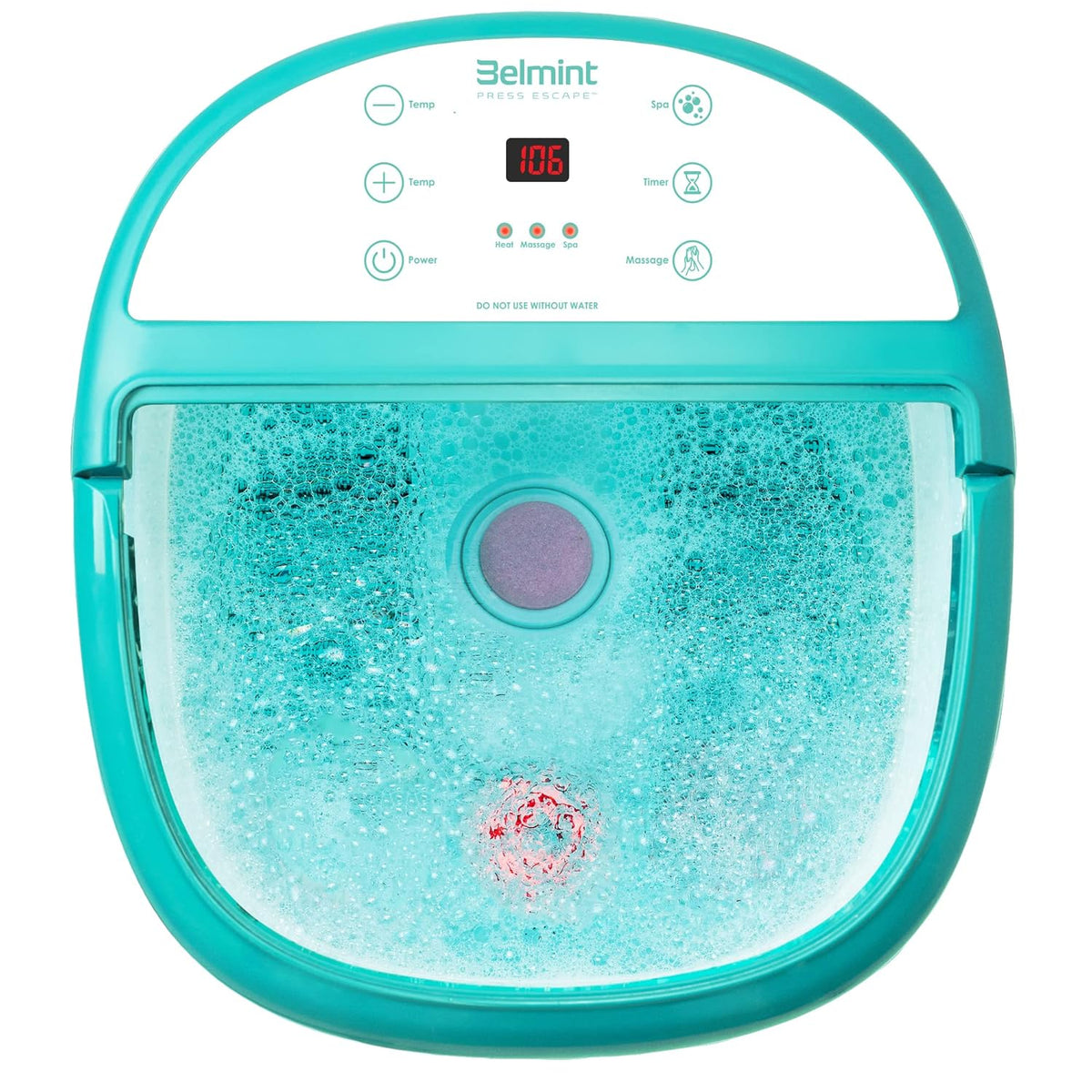 Heated Foot Bath Spa with Shiatsu Massage and Callus Remover V715722