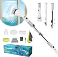 Cordless Electric Spin Scrubber with 4 Replaceable Brush Heads J95284