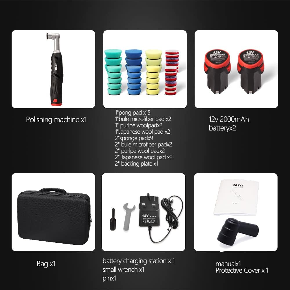 12V Cordless Mini Car Polisher H855