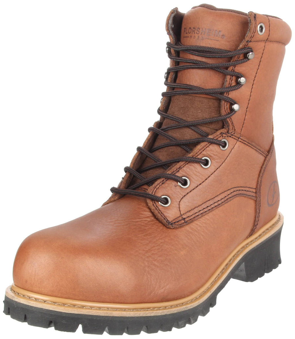 Brown Men&s Work Boots I9601