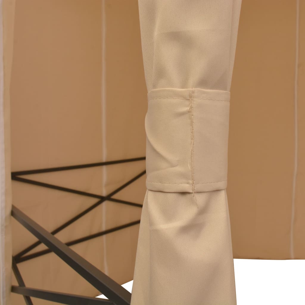 Garden Marquee Pavilion Tent with Curtains 11' 9"x8' 8" E8203