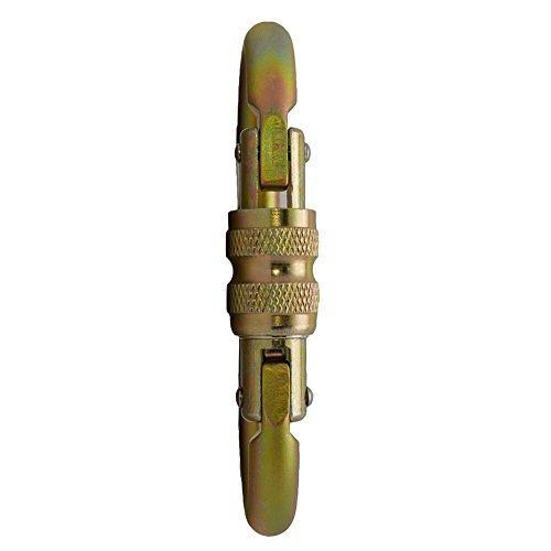 Steel Screw-Lock Oval-Shaped Carabiner P718