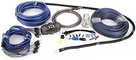 4 Gauge Copper Car Amplifier Install Kit with 4-Channel RCA N272291