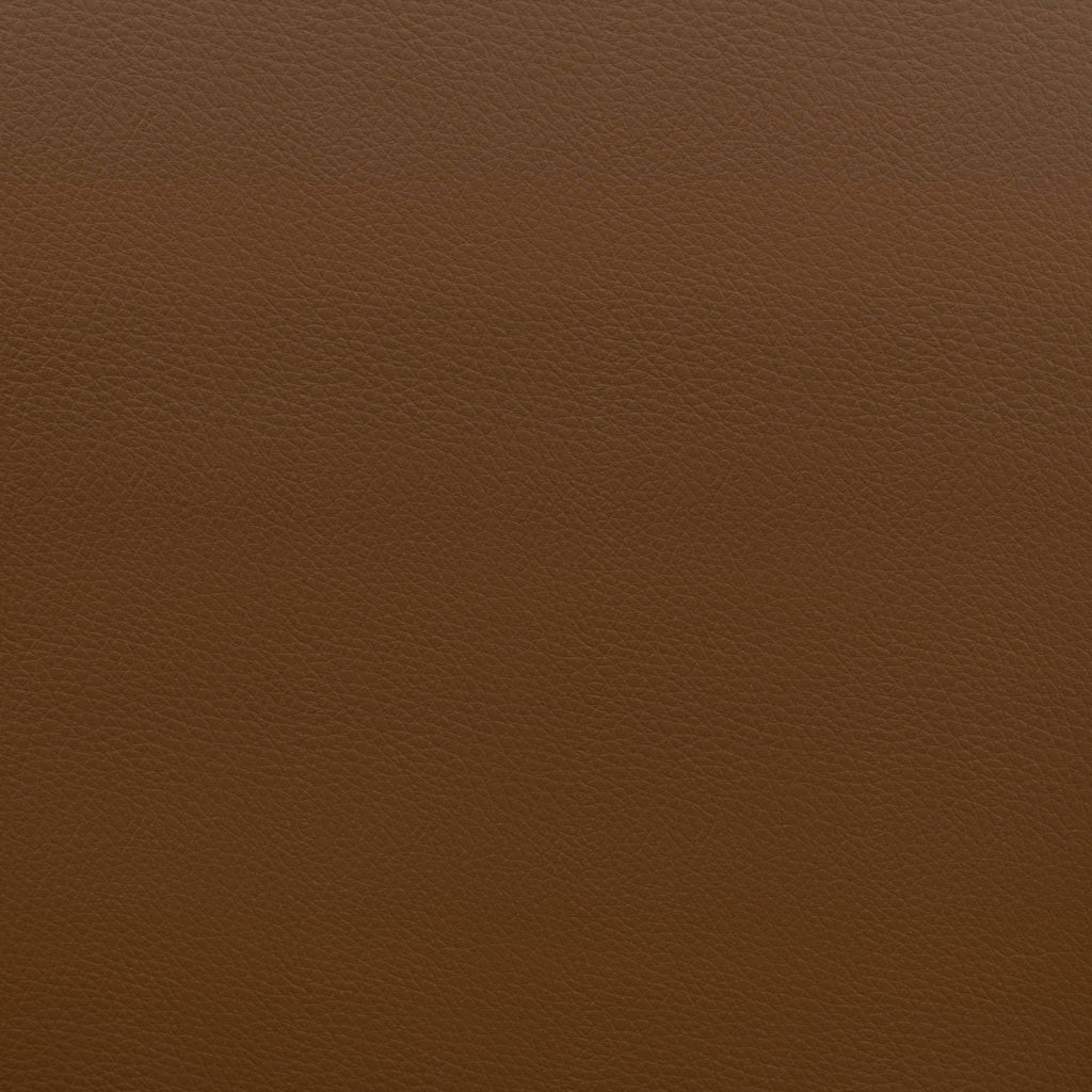 Caramel Brown Black Swivel Accent Chair with Arms Blended Leather Metal Legs P205
