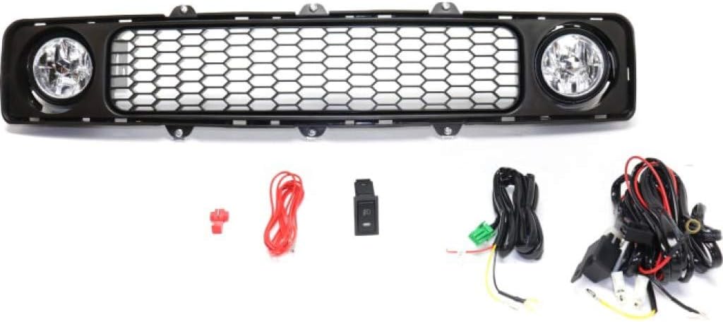 Fog Light Assembly with Clear Lens and Grille for Scion TC 2005-2010 Pair H714