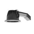 Black Cone Silver Ring 4 inch Round 20W Dimmable LED F578175