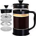 French Coffee Press, 34 Oz. Espresso Tea Maker with Triple Filters E167